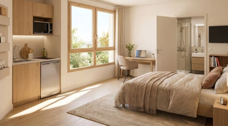 Programme immobilier neuf Urbanéo - Strasbourg - Strasbourg, un investissement étudiant bien connecté (67000) - Référence : 17931