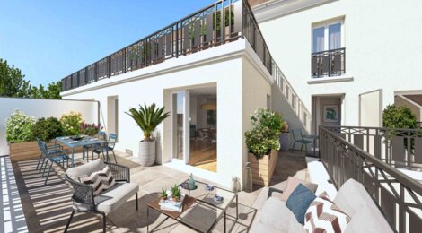 Programme immobilier neuf Villa Georges - Sucy-en-Brie : appartements neufs du 2 au 4 pièces à 200m du RER A (94370) - Référence : 15065