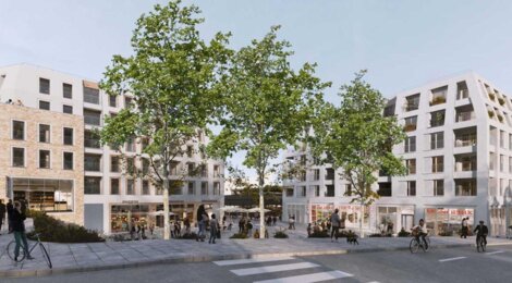 Programme immobilier neuf Le Clos Du Marché - Sucy-en-Brie : appartements neufs du studio au 5 pièces en cœur de ville proche du RER A (94370) - Référence : 15022
