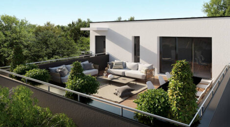 Programme immobilier neuf LES DUOS - LA DOLCE - Surbourg : Appartements T3 avec jardins, terrasses et garages en rez-de-jardin ou attique proche du centre-ville (67250) - Référence : 5830