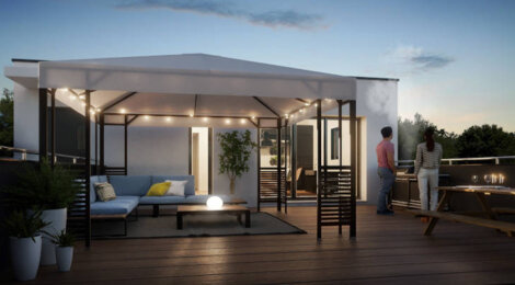 Programme immobilier neuf LES DUOS - LA DOLCE - Surbourg : Appartements T3 avec jardins, terrasses et garages en rez-de-jardin ou attique proche du centre-ville (67250) - Référence : 5830