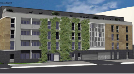 Programme immobilier neuf Les Terrasses de la Médoquine - Talence : Appartements studio–T4 avec terrasses, parking et proximité commodités (33400) - Référence : 6908