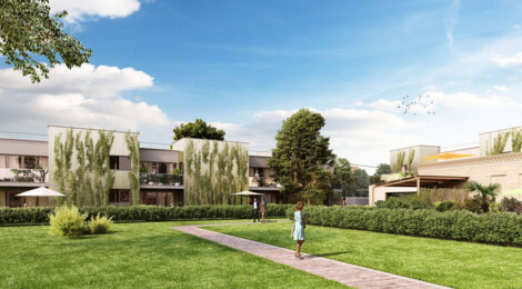 Programme immobilier neuf Komorebi - Talence : Appartements T2–T4 avec terrasses, balcons et luminosité naturelle proche des commodités (33400) - Référence : 14195