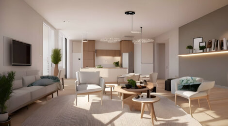 Programme immobilier neuf Komorebi - Talence : Appartements T2–T4 avec terrasses, balcons et luminosité naturelle proche des commodités (33400) - Référence : 14195