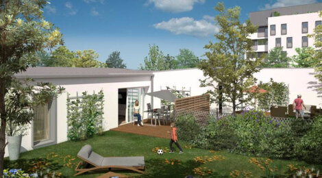 Programme immobilier neuf Green Falls - Talence : Appartements T2–T4 et villas T4–T5 avec terrasses, jardins privatifs et proximité Campus (33400) - Référence : 6992