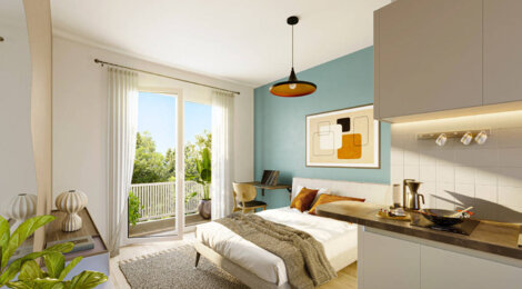 Programme immobilier neuf All suites coliving - Talence coliving proche du campus et du Forum (33400) - Référence : 15033