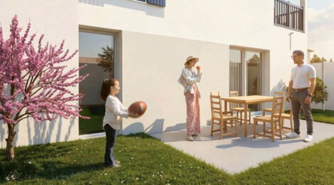 Programme immobilier neuf LE BEAUPRÉ - Talmont Saint Hilaire Bourgenay proche port et plage résidence moderne (85440) - Référence : 17219