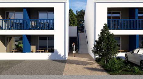 Programme immobilier neuf LE BEAUPRÉ - Talmont Saint Hilaire Bourgenay proche port et plage résidence moderne (85440) - Référence : 17219