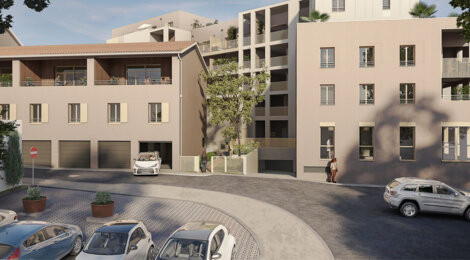 Programme immobilier neuf CONVERGENCE - Tarare centre proche place Croizat résidence moderne avec extérieur (69170) - Référence : 17203