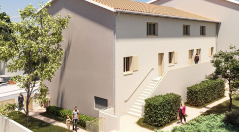 Programme immobilier neuf CONVERGENCE - Tarare centre proche place Croizat résidence moderne avec extérieur (69170) - Référence : 17203