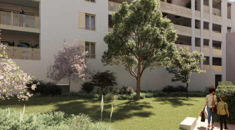 Programme immobilier neuf CONVERGENCE - Tarare centre proche place Croizat résidence moderne avec extérieur (69170) - Référence : 17203