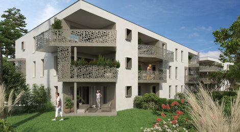 Programme immobilier neuf OZENA - Tarnos, appartements neufs et villas duplex à 15 min de Bayonne et des plages (40220) - Référence : 10906