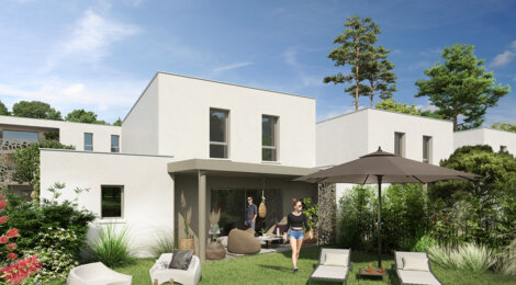 Programme immobilier neuf OZENA - Tarnos, appartements neufs et villas duplex à 15 min de Bayonne et des plages (40220) - Référence : 10906