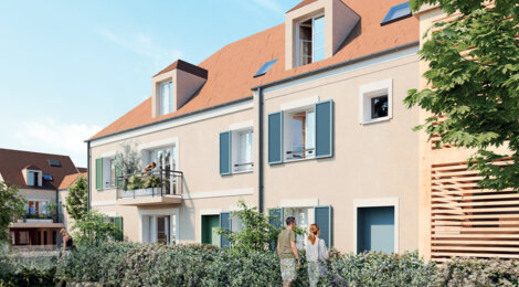 Programme immobilier neuf JARDIN ROMANTIQUE - Taverny centre-ville à moins de 10 min à pied du Transilien H (95150) - Référence : 12530