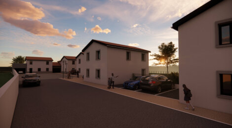 Programme immobilier neuf LE 9 - Ternay maisons neuves proche centre (69360) - Référence : 12438