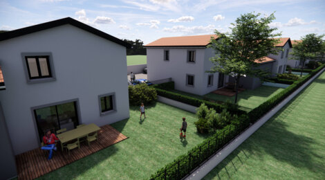 Programme immobilier neuf LE 9 - Ternay maisons neuves proche centre (69360) - Référence : 12438
