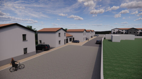 Programme immobilier neuf LE 9 - Ternay maisons neuves proche centre (69360) - Référence : 12438
