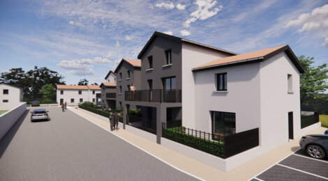 Programme immobilier neuf LE 9 - Ternay maisons neuves proche centre (69360) - Référence : 12438