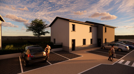 Programme immobilier neuf LE 9 - Ternay maisons neuves proche centre (69360) - Référence : 12438