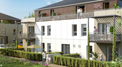 Programme immobilier neuf LA PROMENADE - Thann : Appartements T2–T4 et maisons T4–T5 avec jardins, parking et ascenseur à 20 minutes de Mulhouse (68800) - Référence : 6452