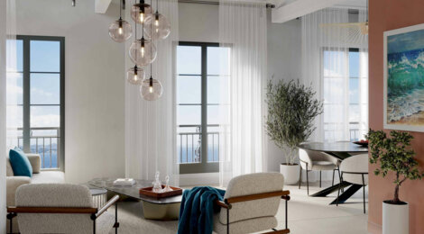 Programme immobilier neuf EDEN BLUE - Théoule-sur-Mer : 5 appartements neufs avec vue mer panoramique et jacuzzi (06590) - Référence : 14362