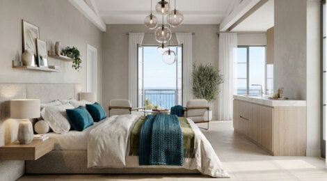 Programme immobilier neuf EDEN BLUE - Théoule-sur-Mer : 5 appartements neufs avec vue mer panoramique et jacuzzi (06590) - Référence : 14362
