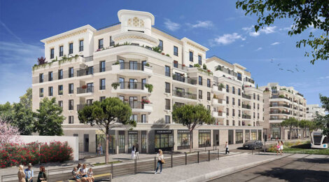 Programme immobilier neuf LIGNES D'ART - Thiais à proximité immédiate du tramway T7 (94320) - Référence : 16721