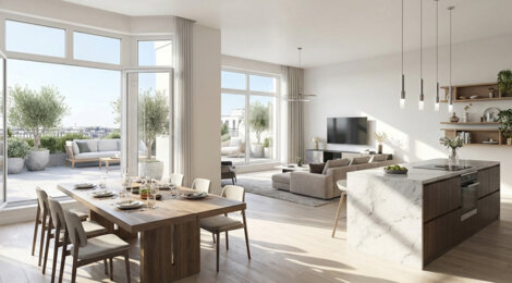 Programme immobilier neuf SAINTE-MARTHE PARC - Thiais proche en  TVM du métro ligne 14 (94320) - Référence : 16740