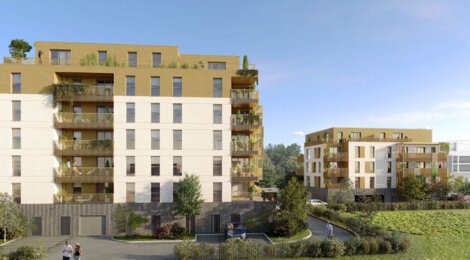 Programme immobilier neuf Domaine de la torréfaction - Thionville appartements lumineux près des rives de Moselle (57100) - Référence : 18056
