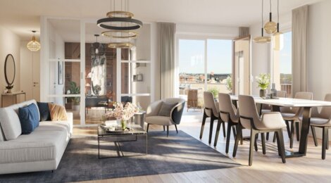 Programme immobilier neuf Domaine de la torréfaction - Thionville appartements lumineux près des rives de Moselle (57100) - Référence : 18056