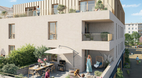 Programme immobilier neuf Résidence SOLSTICE - Thionville résidence contemporaine proche Luxembourg et A31 (57100) - Référence : 18055