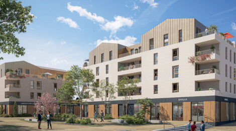 Programme immobilier neuf Résidence SOLSTICE - Thionville résidence contemporaine proche Luxembourg et A31 (57100) - Référence : 18055