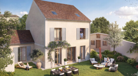 Programme immobilier neuf LES ALLEES DE GRIGNON - Thiverval-Grignon résidence verdoyante proche Versailles et ligne N (78850) - Référence : 17927