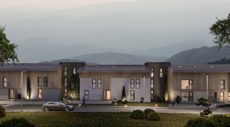 Programme immobilier neuf Ô THÔNES - Thônes : Appartements studio–T3 avec balcons, visiophone et vues montagnes proche du Lac d’Annecy (74230) - Référence : 6590