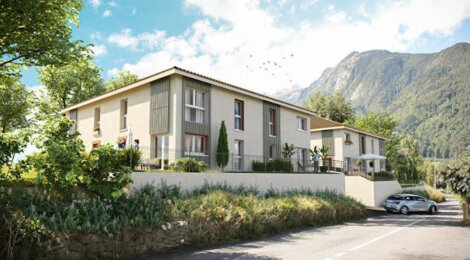 Programme immobilier neuf LES CARRÉS DU JARDIN D'EOLE - Thônes : Appartements T4 avec jardins, terrasses et luminosité naturelle à 2 minutes du centre-ville (74230) - Référence : 4231