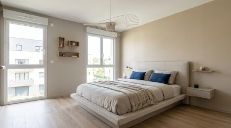 Programme immobilier neuf LES PAVILLONS D'ADELE - Thonon-les-Bains : 29 appartements neufs du 2 au 4 pièces en quartier Grangette (74200) - Référence : 14900