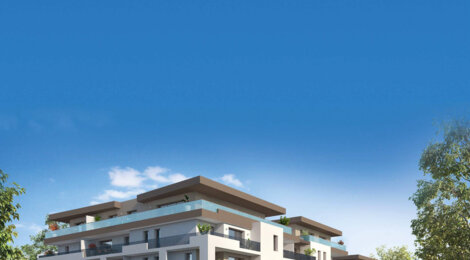Programme immobilier neuf Le Trio -  Thonon-les-Bains : 48 appartements neufs du 2 au 5 pièces à l’entrée de la ville (74200) - Référence : 15013