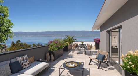 Programme immobilier neuf XIII Concise - Thonon-les-Bains : appartements neufs du 2 au 5 pièces à 10 min du port (74200) - Référence : 15390