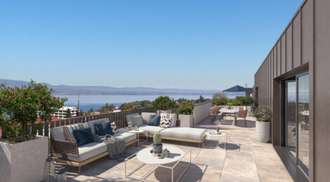 Programme immobilier neuf Le Belvédère du Léman - Thonon-les-Bains : appartements neufs du studio au 5 pièces proche de l’hypercentre et du lac (74200) - Référence : 14953
