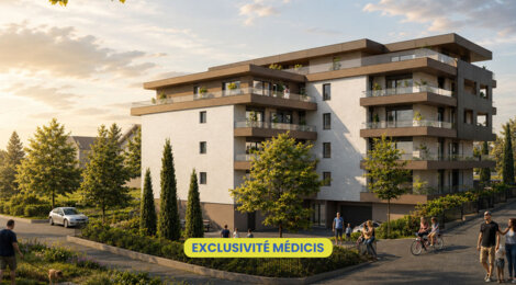 Programme immobilier neuf HELIOS - Thonon les Bains appartements proches Léman Express et port (74200) - Référence : 17481