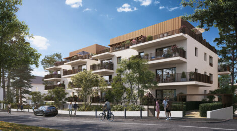 Programme immobilier neuf ELEMENT - Thonon-les-Bains près du centre-ville et lac Léman (74200) - Référence : 17572