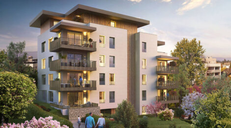 Programme immobilier neuf L’Éloge - Thonon-les-Bains proche du lac Léman (74200) - Référence : 16181