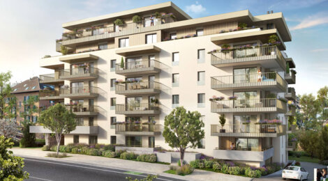 Programme immobilier neuf L’Éloge - Thonon-les-Bains proche du lac Léman (74200) - Référence : 16181