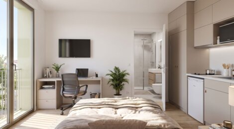 Programme immobilier neuf Le G5 - Thonon-les-Bains vie étudiante à 6 minutes de la gare (74200) - Référence : 18225