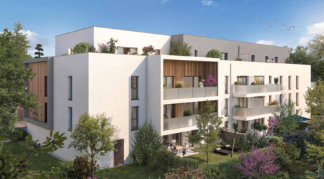 Programme immobilier neuf Arôme - Thorigné-Fouillard à moins de 20 min en bus du métro Cesson (35235) - Référence : 15255