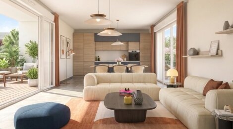 Programme immobilier neuf Arôme - Thorigné-Fouillard à moins de 20 min en bus du métro Cesson (35235) - Référence : 15255