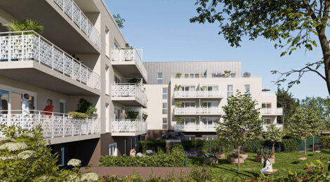Programme immobilier neuf Serenia - Thorigné-Fouillard à moins de 30 min de Rennes (35235) - Référence : 15258