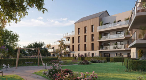 Programme immobilier neuf LES TERRASSES DU COURT - Thorigné-Fouillard aux portes de Rennes (35235) - Référence : 15259