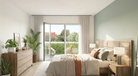 Programme immobilier neuf L’ORÉE DU TISSAGE - Tignieu Jameyzieu appartements avec jardin proche commerces (38230) - Référence : 17560