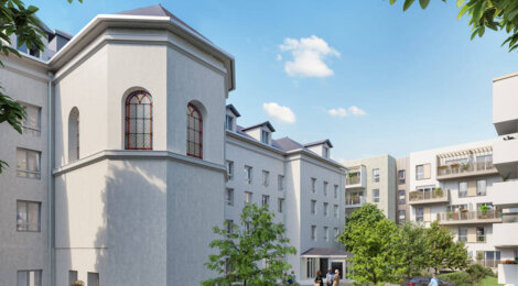 Programme immobilier neuf CONFLUENCE - Titre : Montereau-Fault-Yonne : résidence séniors proche du centre-ville et des commodités (77130) - Référence : 14824